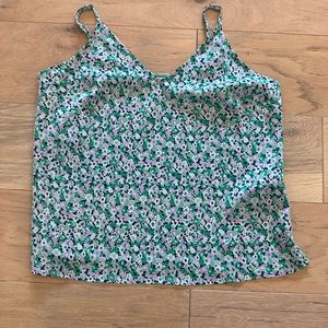 A New Day Blue Fitted Sleeveless Camisole